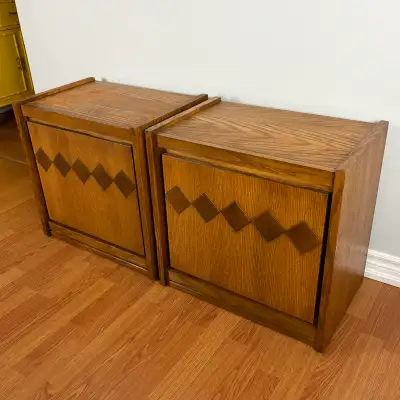Vintage Mid Century Cabinets / Nightstands , View more