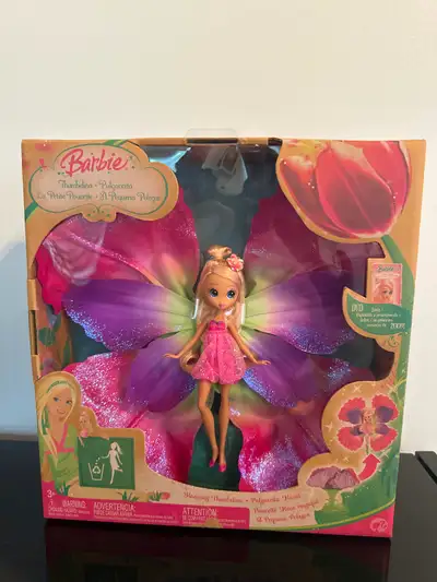 Mattel Barbie Blooming Thumbelina doll., View more