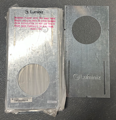32x Galvanized Mounting Plate No Lip (4 Inch), View more
