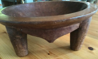 Traditional, Carved Kava Kava Bowl from Fiji