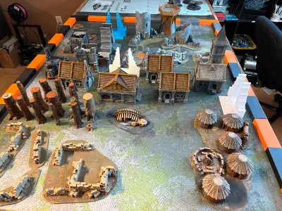 Warhammer 40K, AoS, terrain, board games, View more