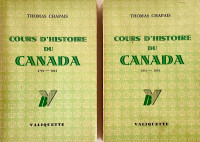Antiquité 1944  Cours d'Histoire du Canada. Thomas Chapais