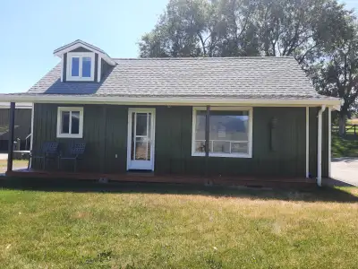 Cottage for rent, located on a hobby farm in Cherry Creek with a scenic view overlooking Kamloops La...