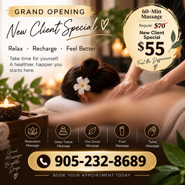 Deep massage & Relaxation