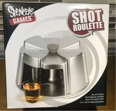 Spencer’s Shot Russian Roulette Drinking Game, View more
