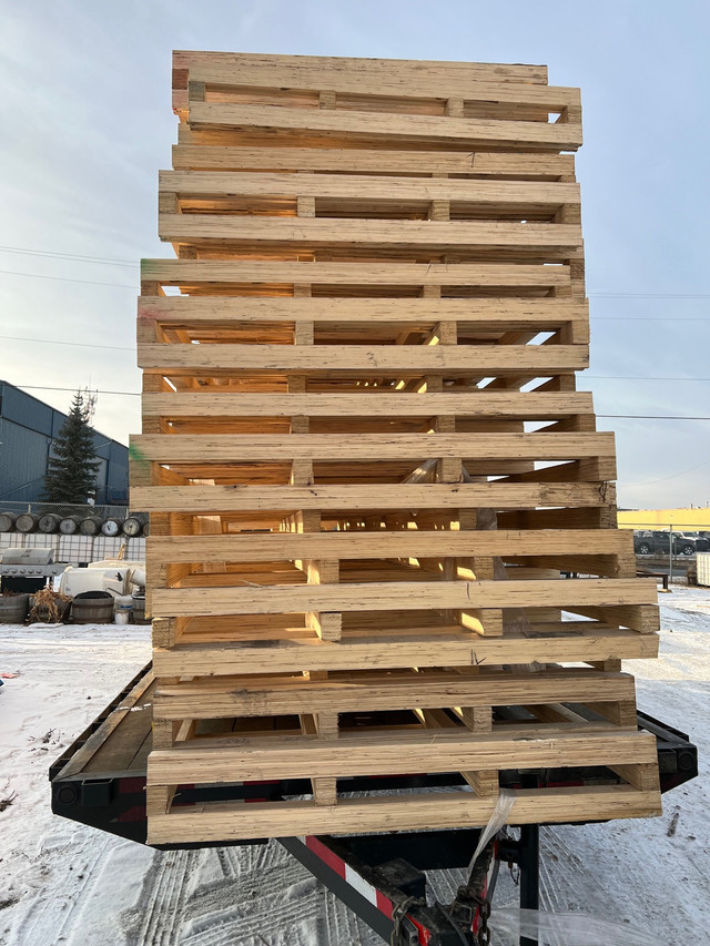 LARGE WOODEN PALLETS. Now only $75 each. in Cabinets & Countertops in Edmonton - Image 4