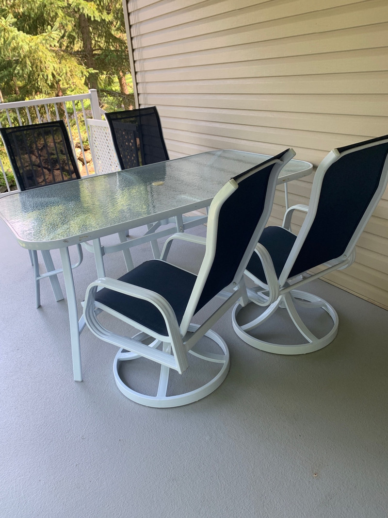 Tables et chaises de patio Mobilier pour terrasse et jardin Granby