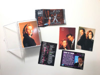 1996 The X Files Season 3 Complete 72 Card Set Topps + Case