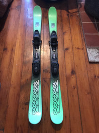 K2 juvy twin tip skis