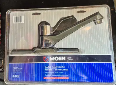 Moen single lever kitchen faucet , View more