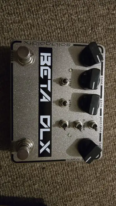 Excellent Condition Solid Gold FX Beta DLX pedal.