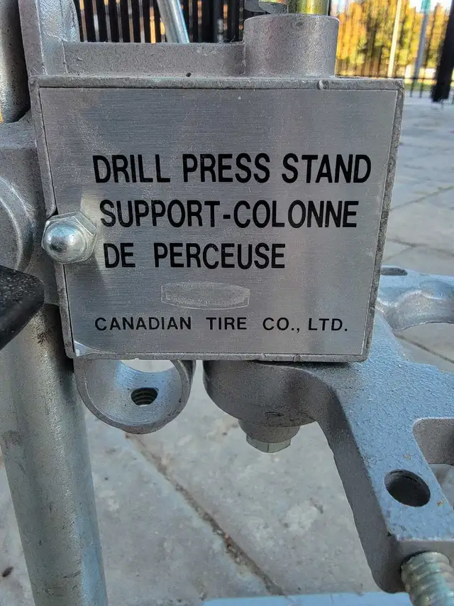 2 Drill Press Stands563811926326661122