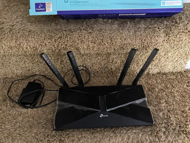 Router: TP-Link AX1800 (AX23) $4064302565423107121