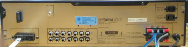Yamaha RX-500U Stereo Receiver With Sony AM Antenna in Stereo Systems & Home Theatre in Mississauga / Peel Region - Image 5