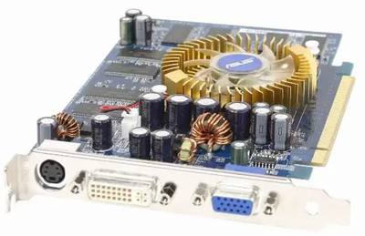 ASUS GeForce 6200 128MB DDR PCIE, View more