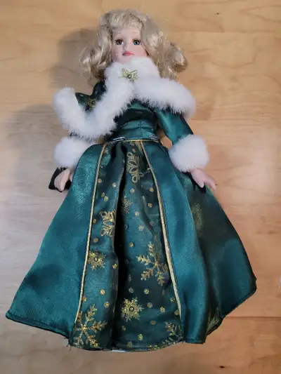 Holiday Radiance 2001 Porcelain Doll Lorraine, View more