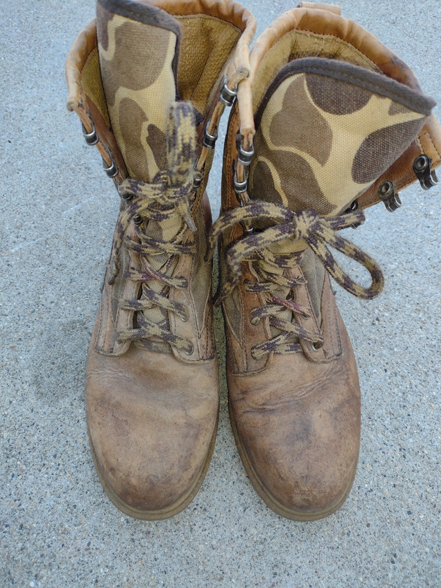 Men's workboot, 10Med., leather upper, used $10 in Men's Shoes in Winnipeg