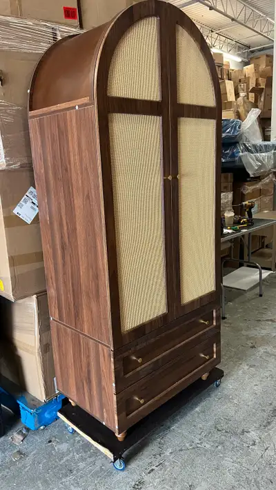 Beautiful large wardrobe with arch shape , View more