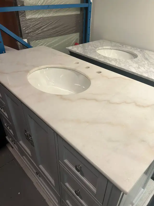 48” Single Sink Vanity – Brand New – Marble Top, 9 Drawers in Cabinets & Countertops in Oakville / Halton Region - Image 7