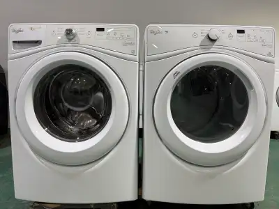 $800 Whirlpool Washer & Dryer Set Sale with Free Delivery, View more