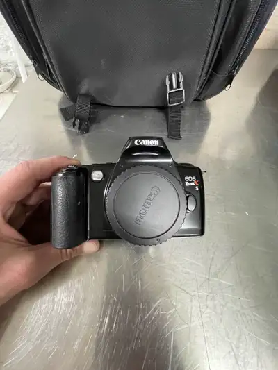 Cannon 35mm rebel G and rebel XS for repair or parts, View more