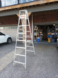 GRADE 2  COMERCIAL 8ft aluminum step ladder