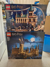 Lego Hogwarts 71043 and Lego Chamber of secrets 76389