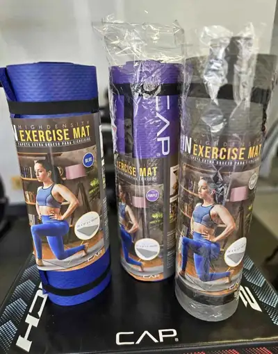 CAP Yoga Mat with Knee Pad  | 68-inch by 24-inch x 1/2-Inch, View more