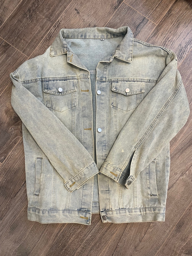 Palm angels woman jeans jacket size small  in Women's - Tops & Outerwear in Mississauga / Peel Region