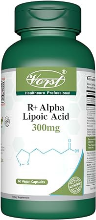 R Alpha Lipoic Acid 300mg 60 Vegan Capsules  | Supports Ne
