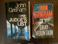 Gray Mountain and The Judges List by Grisham