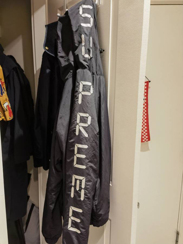 Supreme Digital Logo Track Jacket in Men's in UBC - Image 3