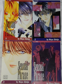 Sensual Phrase Manga Books Volumes 1-4