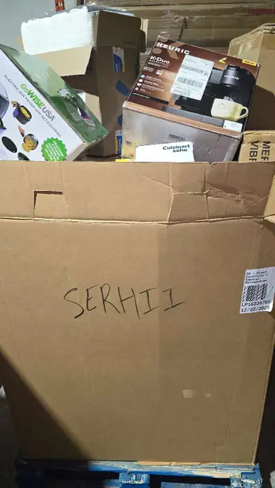 Small Appliances GM Walmart liquidation pallet mixed condition , View more