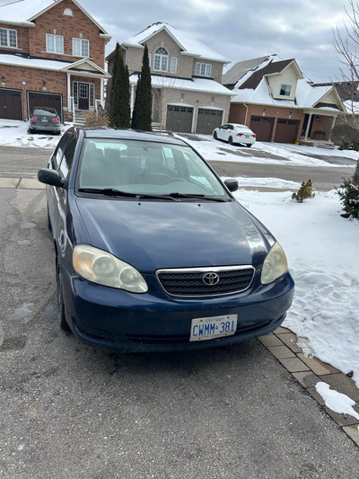 2007 Toyota Corolla SELLING AS IS