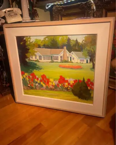 Listed Canadian artist Langley Donges
