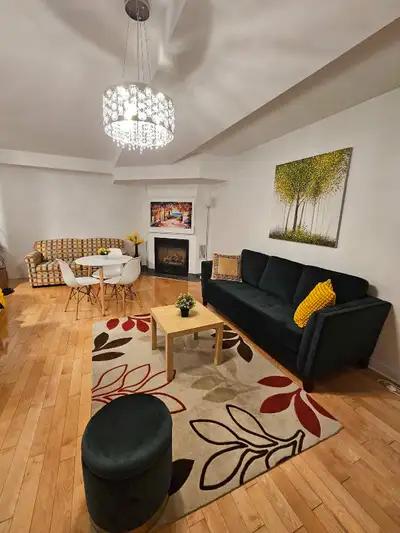 Meublé et équipé condo 2 chambres