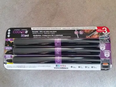 Cookina 3Gard 100% reusable non-stick oven liners - set of 3, View more