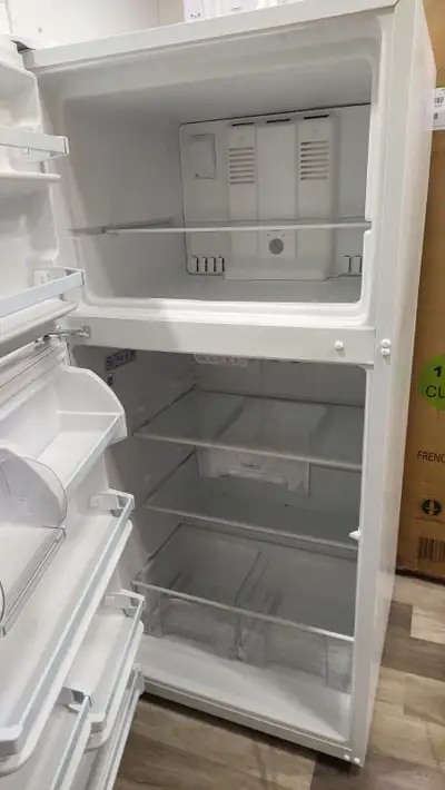 Whirlpool Top Freezer Refrigerator White Used, View more
