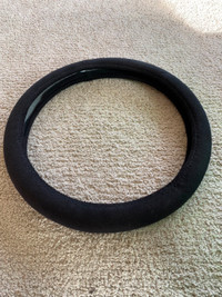 Black Steering Wheel Cover - Hyperflex
