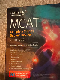 Kaplan MCAT Complete Study Guide