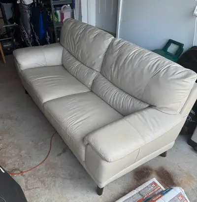Leather couch , View more