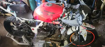 For Sale 2010 Kawasaki Ninja 250R Project To Be Finished ( No Time To Do It ) In Very Good Condition...