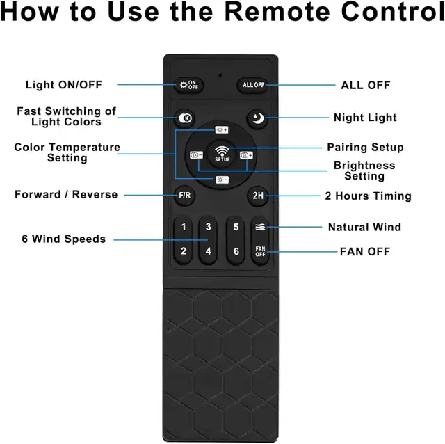 Coolbull 20" Farmhouse Flush Mount Ceiling Fan – LED Lights, Rem in Indoor Lighting & Fans in Mississauga / Peel Region - Image 8