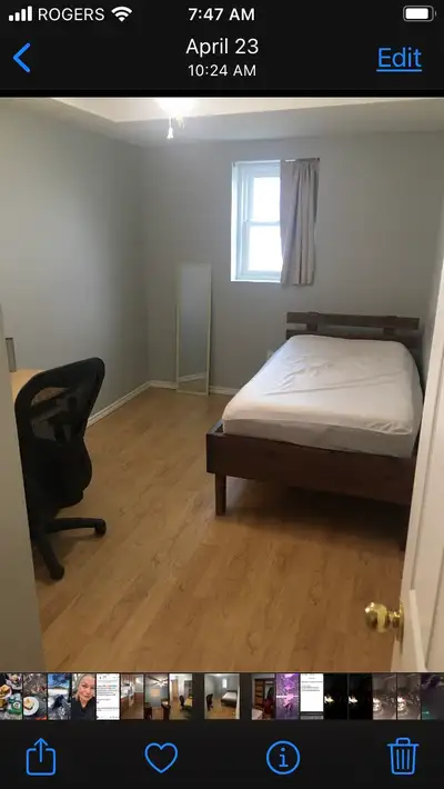 One room available October 1st 2026 in a shared setting with an adult working professional. The home...