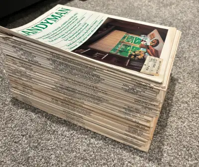 The Handyman collection 1972-76 $2 each, 36 issues total. Will sell as a lot as well.