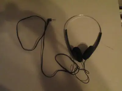set of small headphones, View more