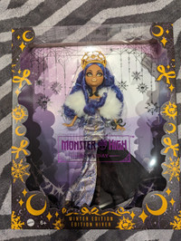 Brand new monster high signature holiday doll!