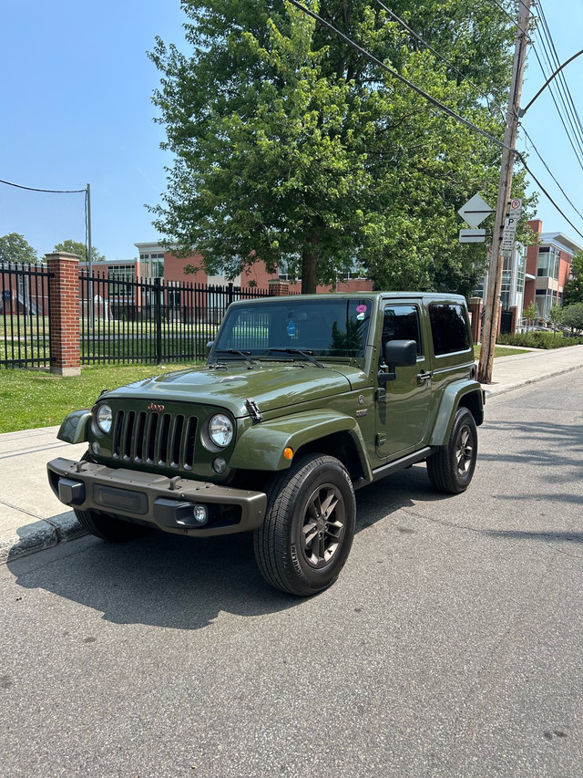 2016 Jeep Wrangler 75th anniversary  dans Autos et camions  à Ville de Montréal