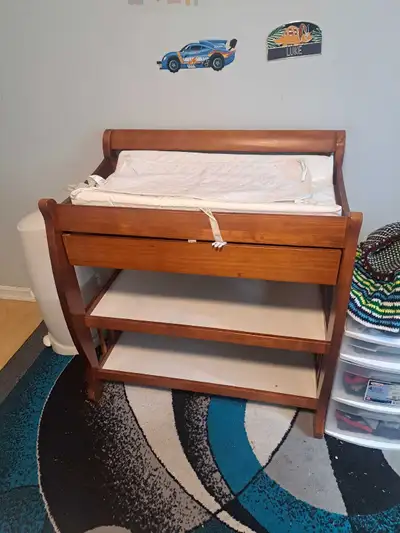 Wooden Diaper Change Table, View more